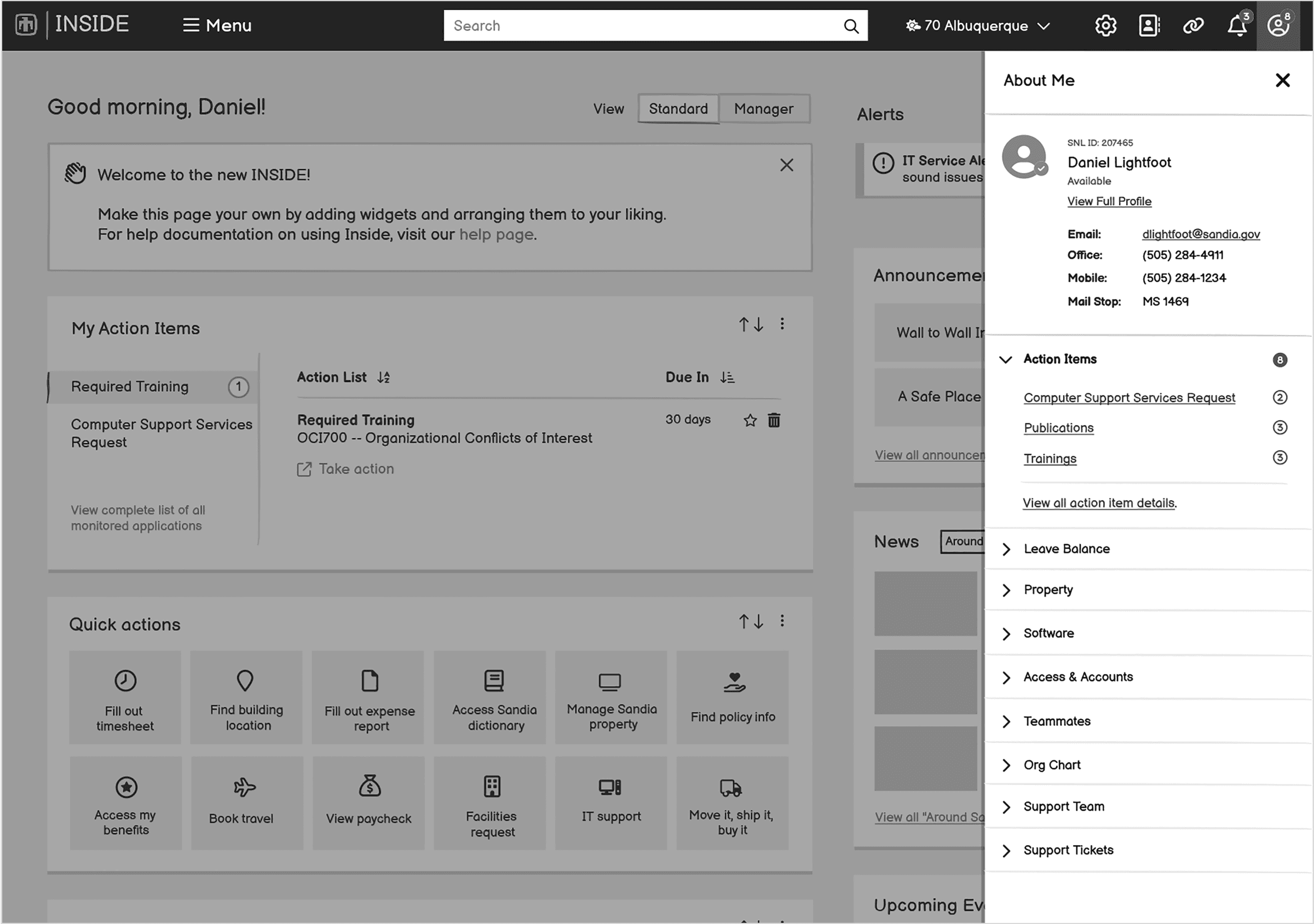 wireframe example