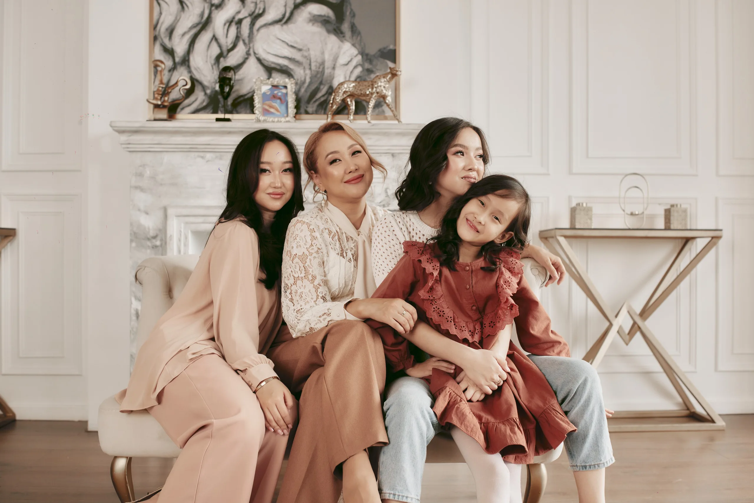 семейное фото в Бишкеке