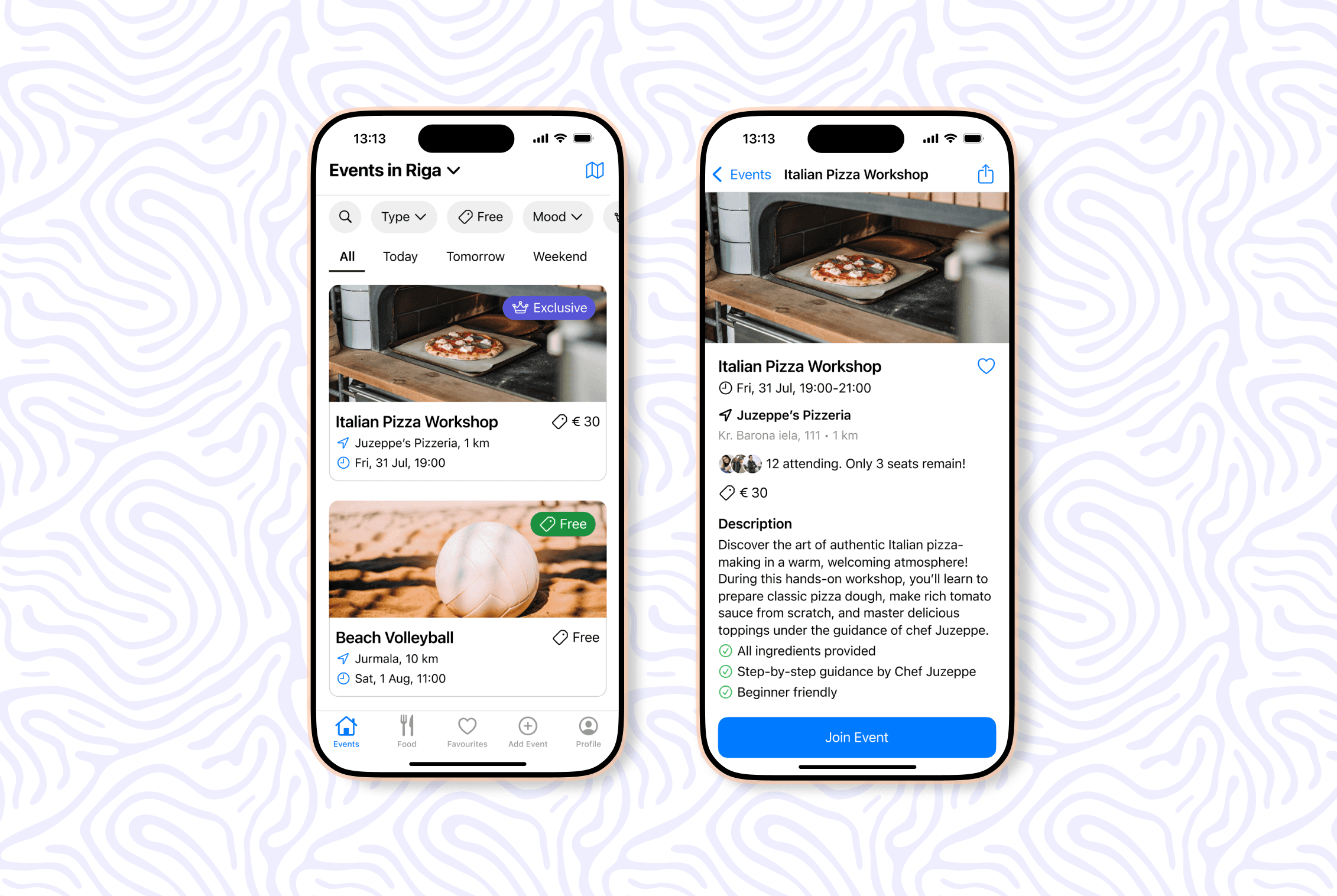 iOS app interface for subscription tracking MVP