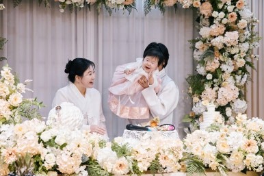 부천 블루미파티하우스 돌스냅 촬영 후기 | 오는계절스냅이 담은 첫 생일의 온기
