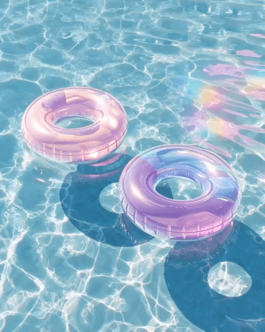 poolside fm Apple Watch collection header image featuring 4th of july and summer.