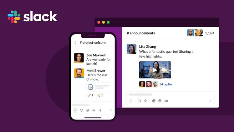 Slack voice of customer example