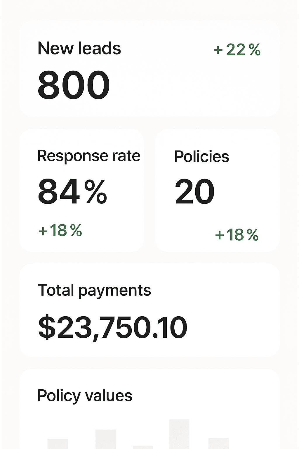 An image of Freelio's budget ui