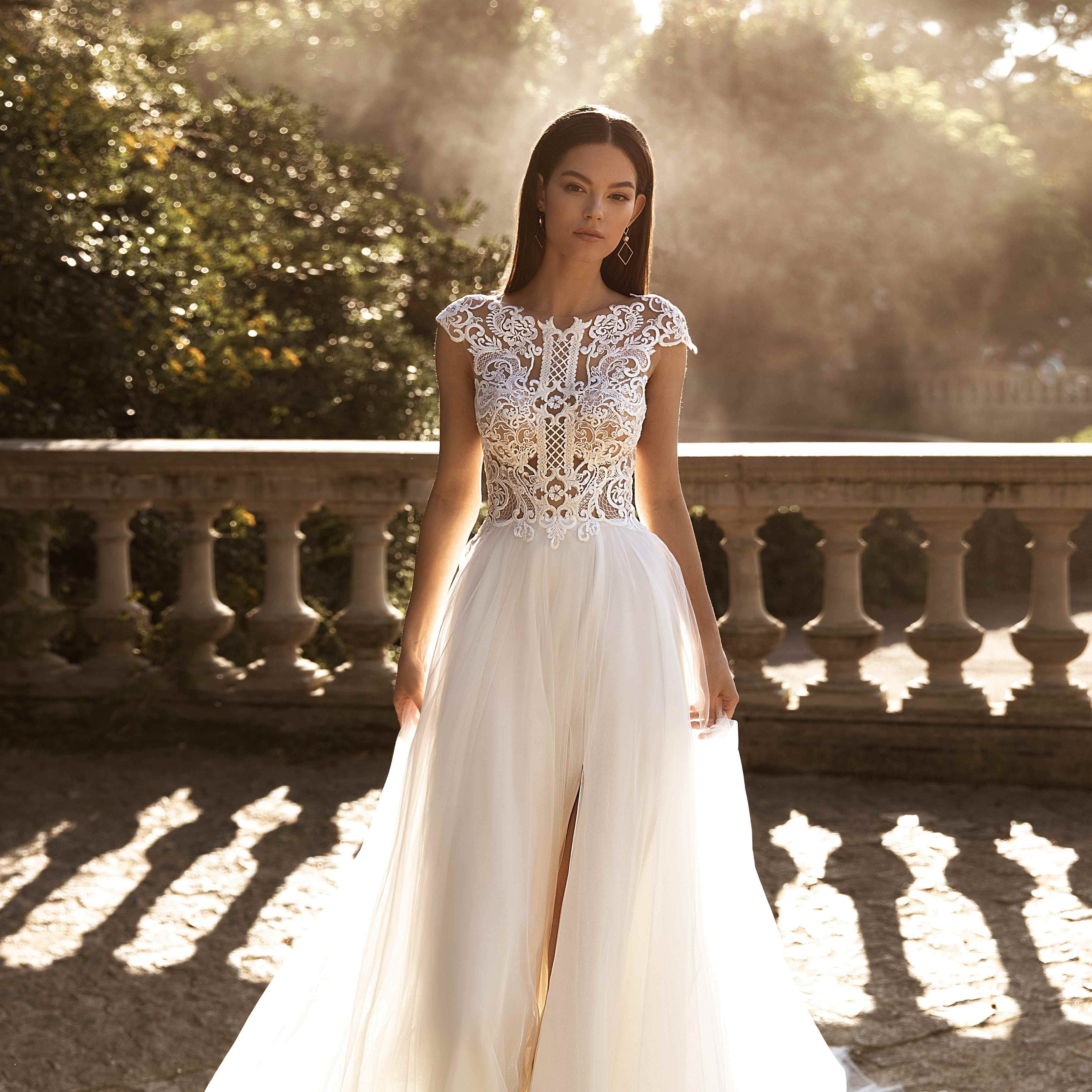 Günstiges Boho Brautkleid im Outlet