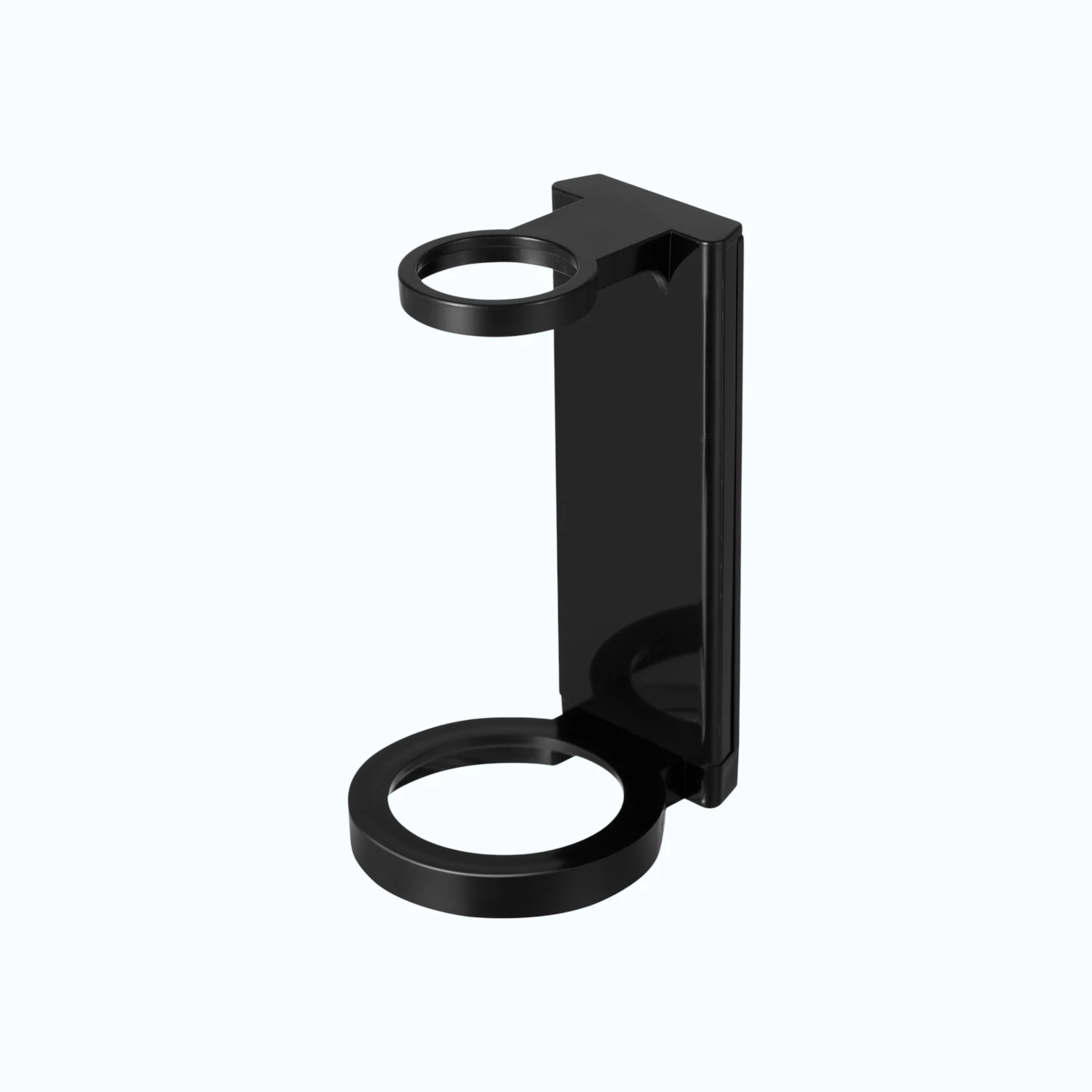 Eco-friendly tamper-proof soap dispenser bracket for hotel refillable systems, high-quality stainless steel, compatible with 300ml-500ml bottles.