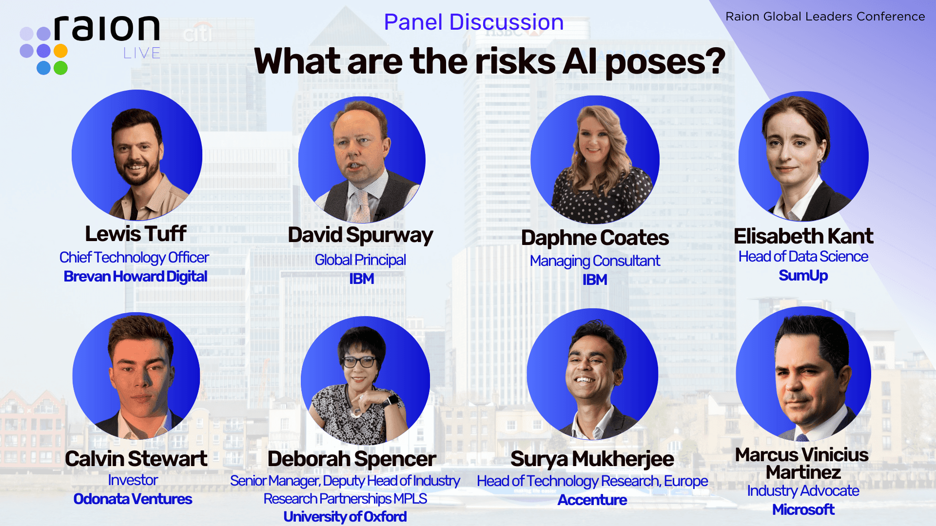 Panel Discussion: What are the risks AI poses?