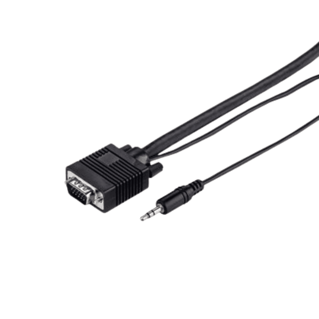 LinkIT SVGA/XGA cable M/M w/audio 5 m