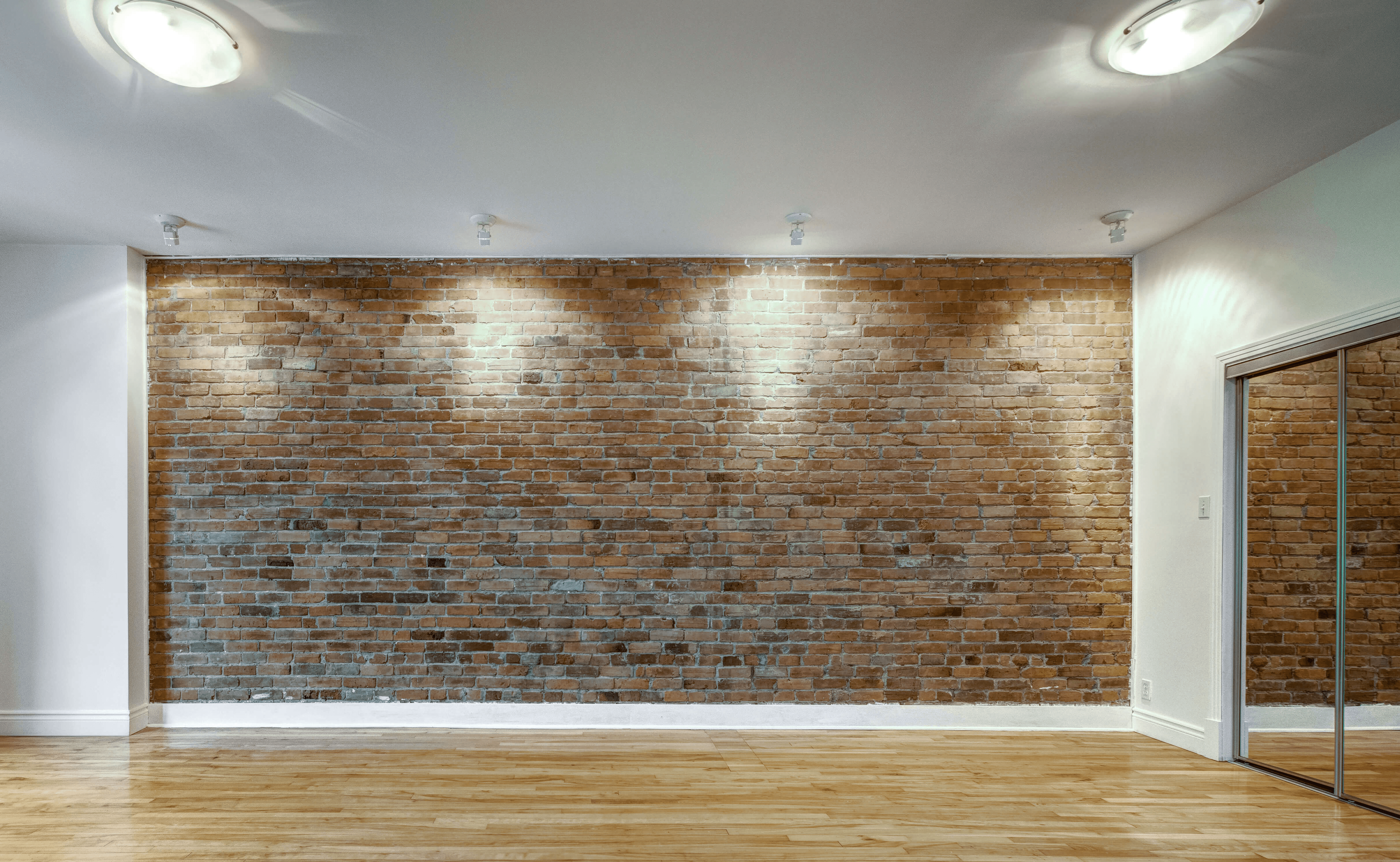 brown brick wall