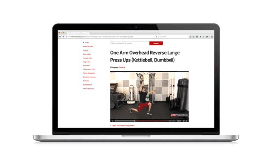 a screenshot of a step-by-step exercise video tutorial inside the Max Workouts Community
