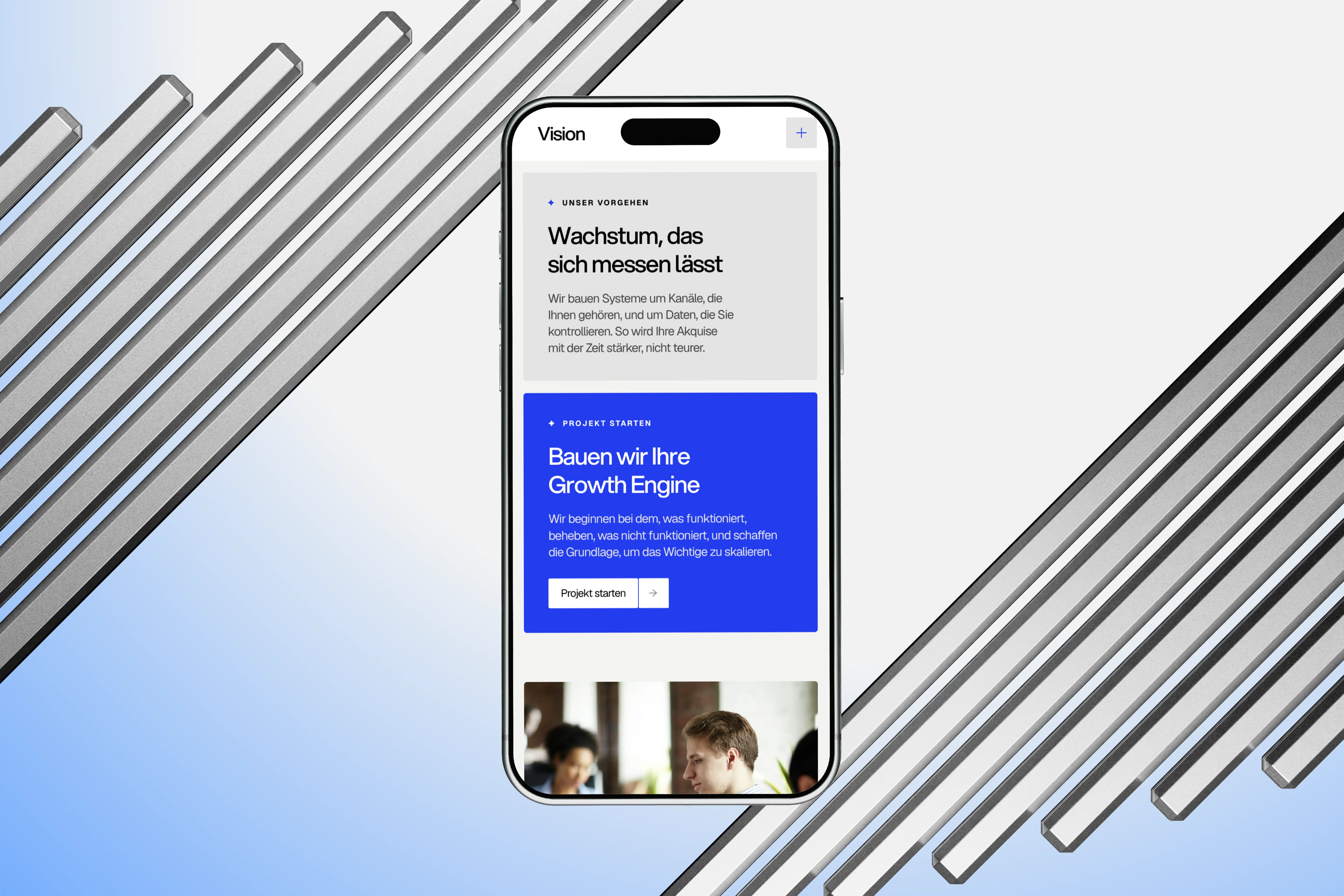 Vision Mockup Mobile