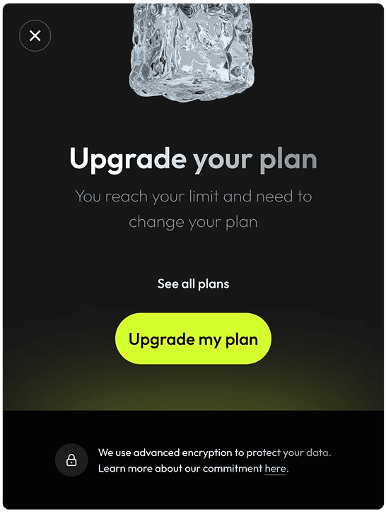 Accueil d'une boutique e-commerce sur Shopify