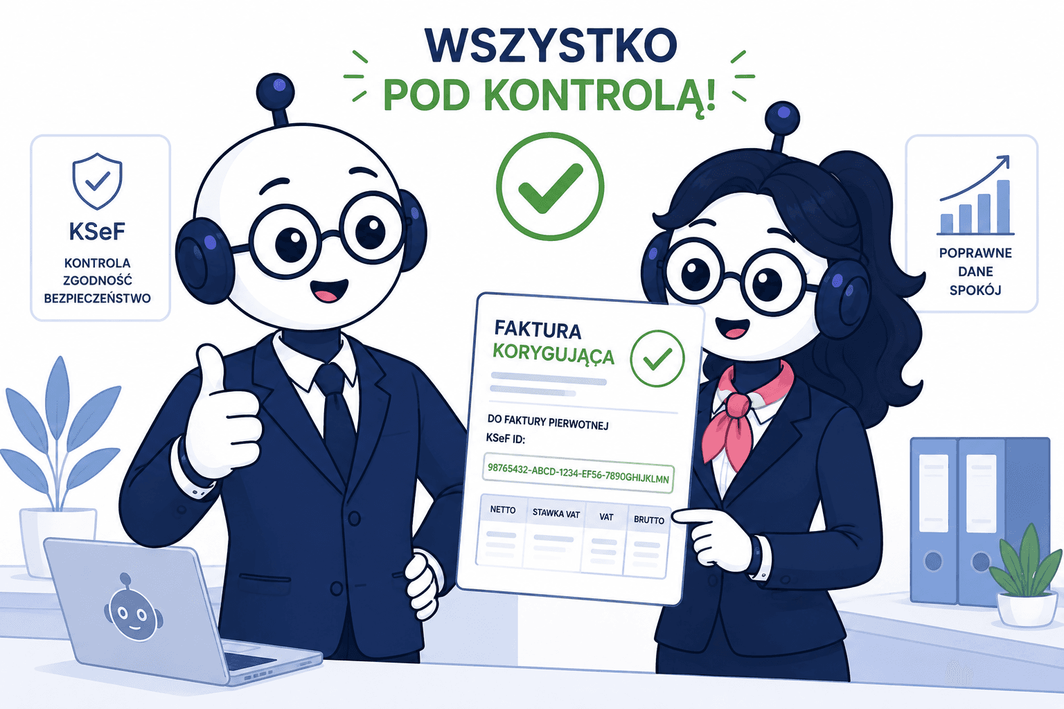 Prawidłowa korekta faktury z błędną stawką VAT w KSeF – wszystko pod kontrolą