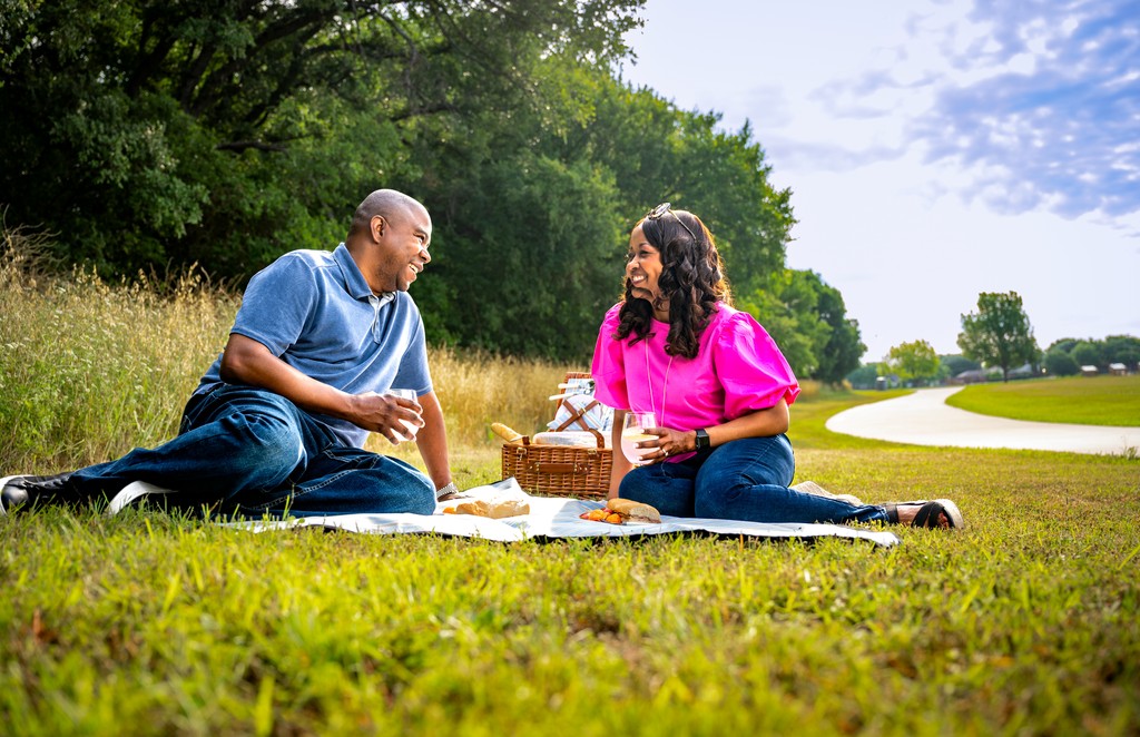 photoshoot downtown coppell picnic