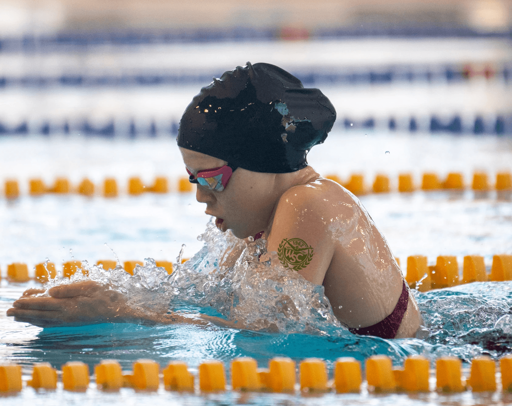 Pastel ice cream packaging design with retro typography on pink background