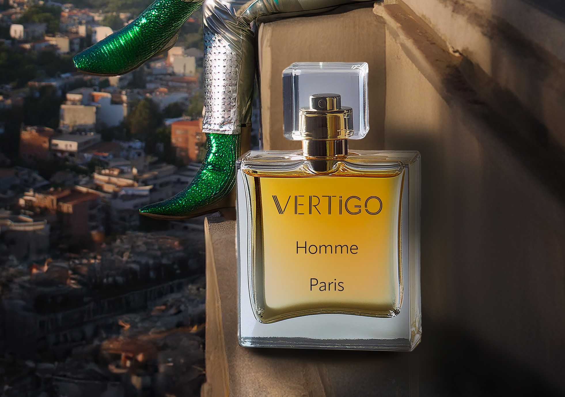 Bouteille de parfum pour homme