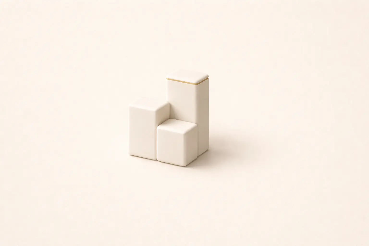 Three compact vault tiles on open cream background representing RWA vault solutions for institutional asset managers