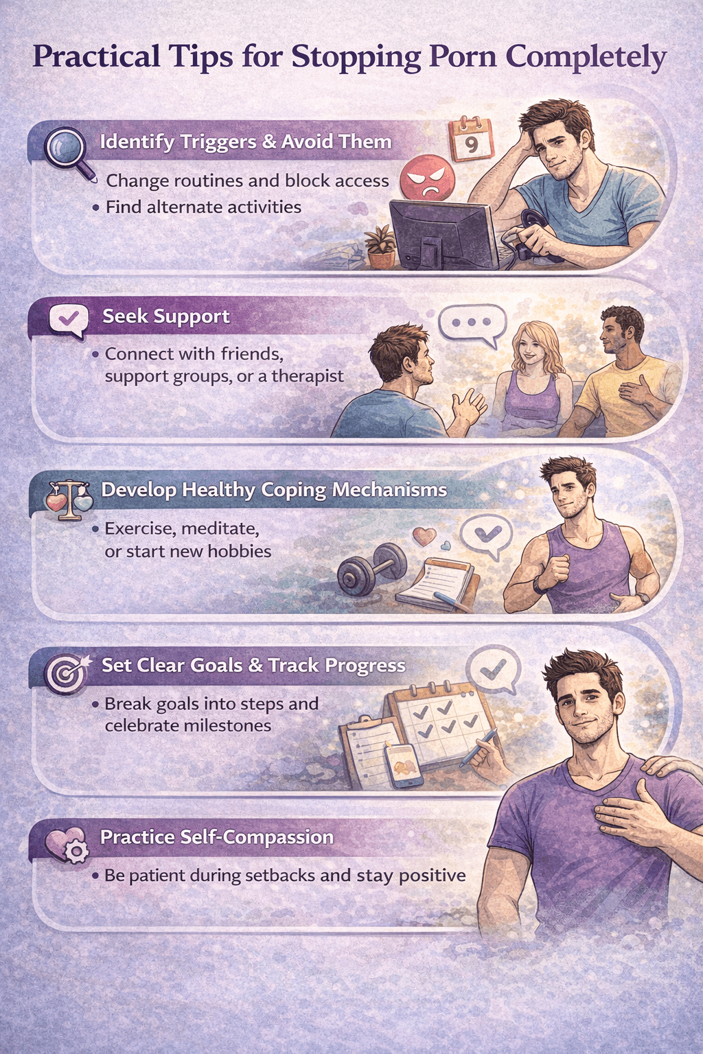 Tips for stopping porn completely