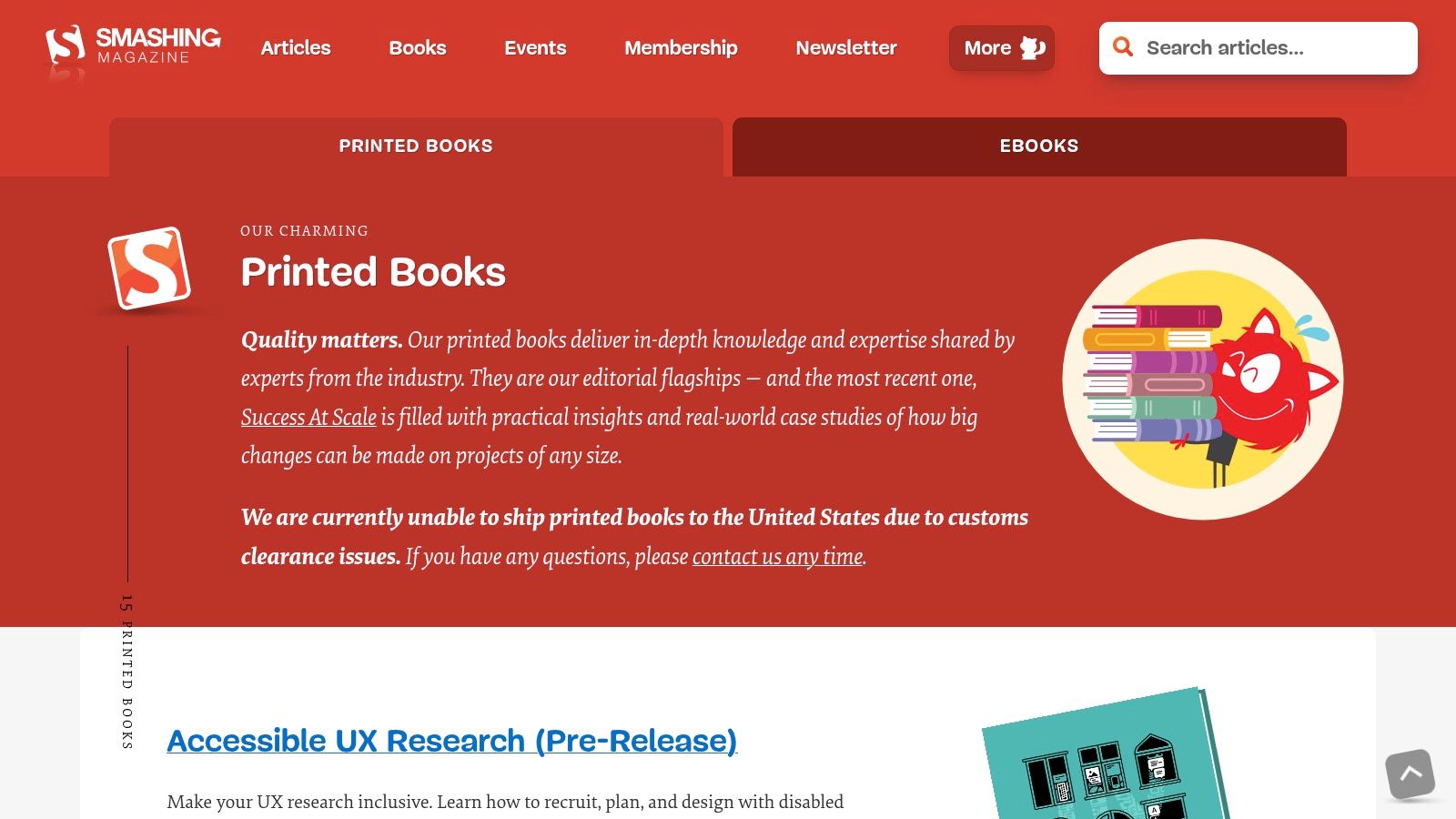 Smashing Magazine Books (Design/Frontend Patterns)