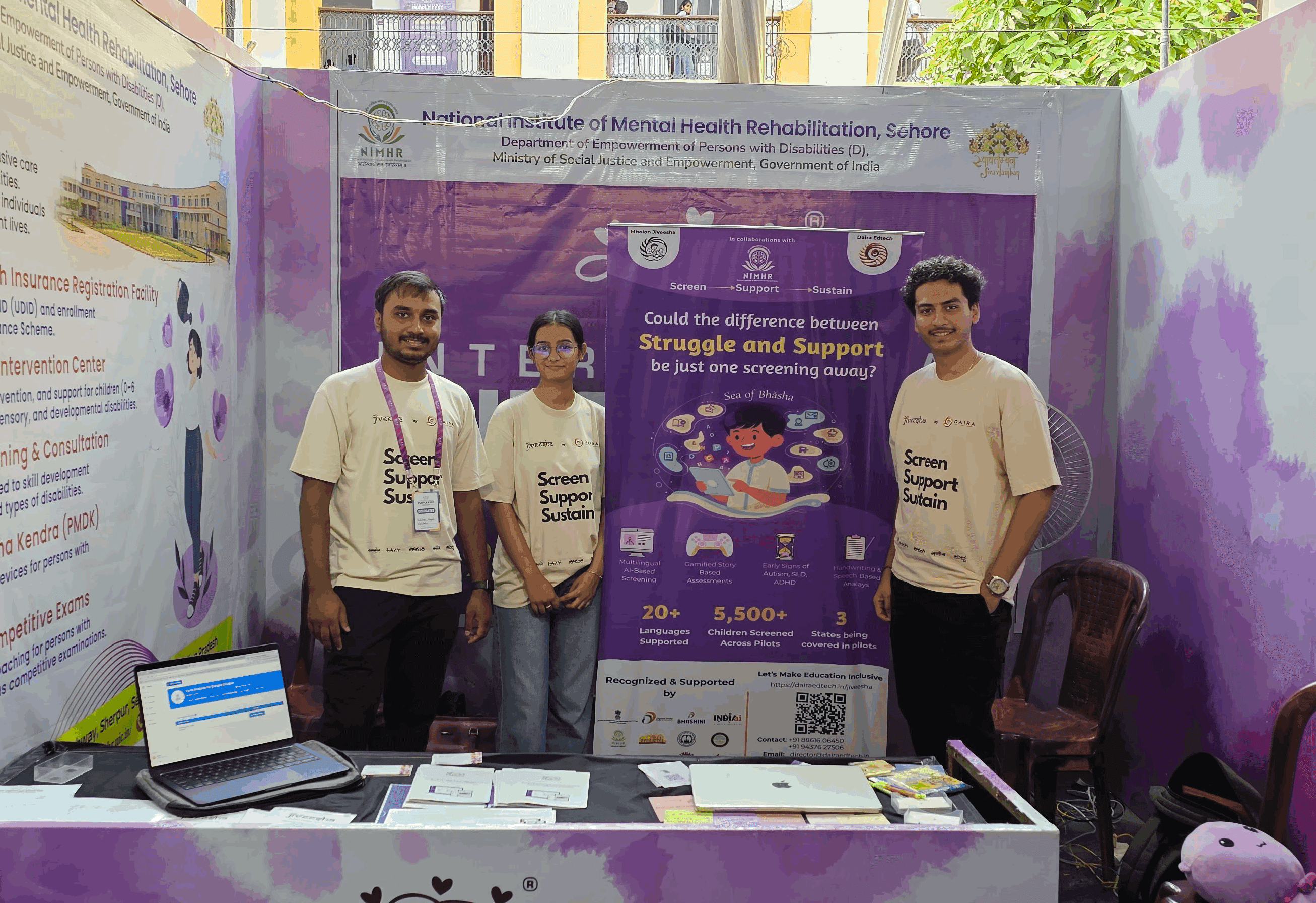 five toddlers near the window
