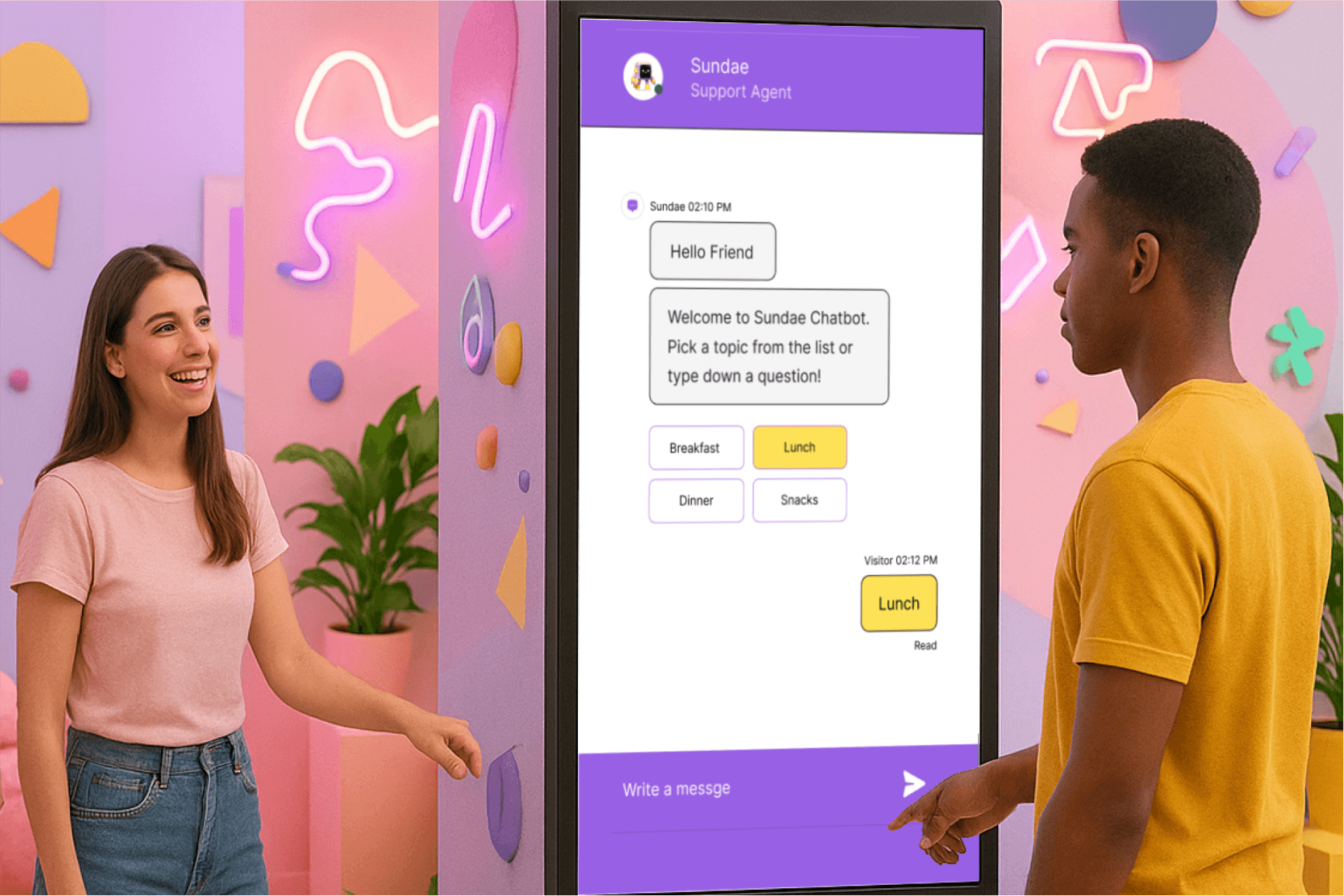 AI avatar photobooth