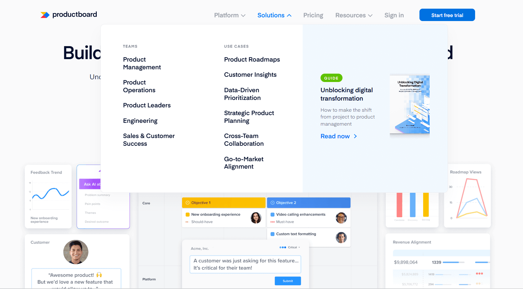 Features of Productboard