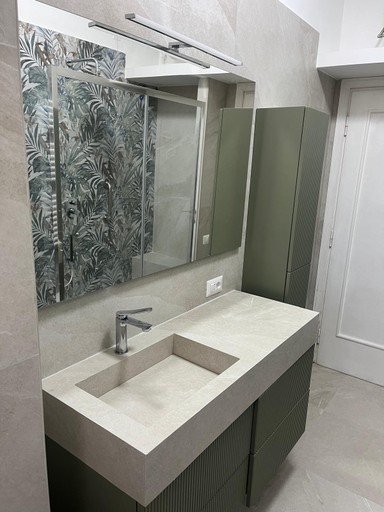 bagno ristrutturato a roma