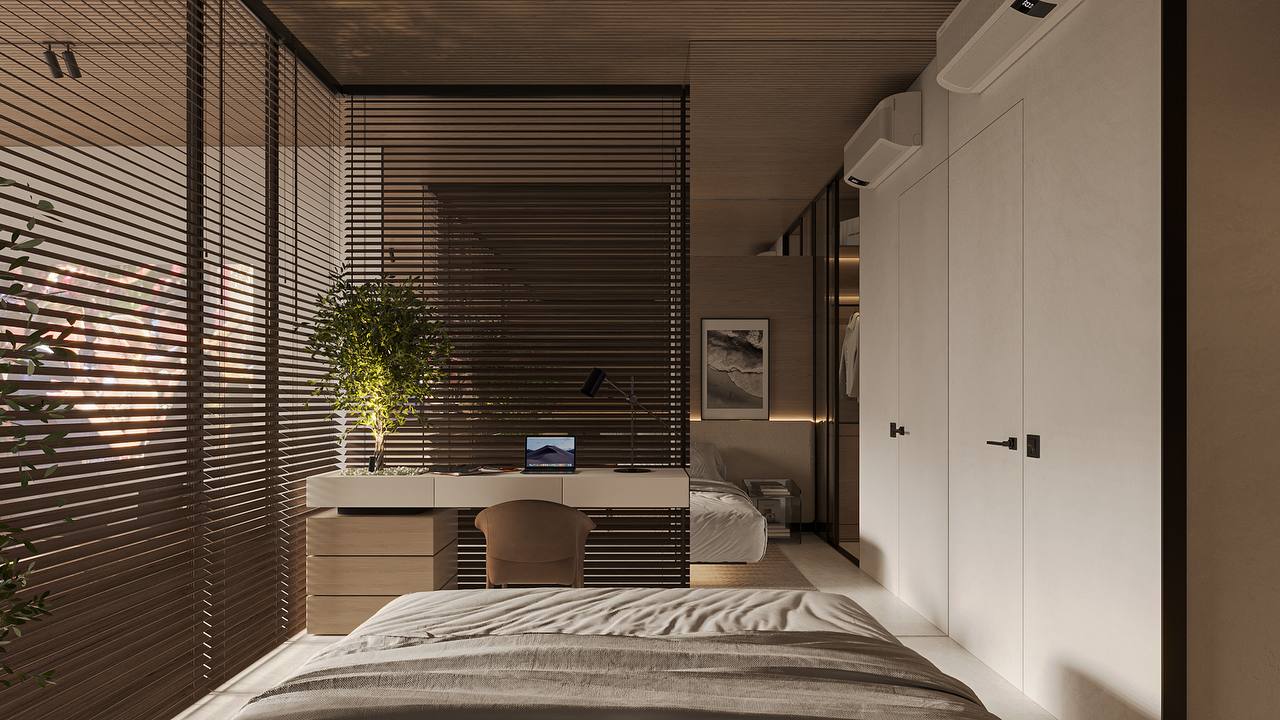 1-bedroom apartment in White Palm in Canggu