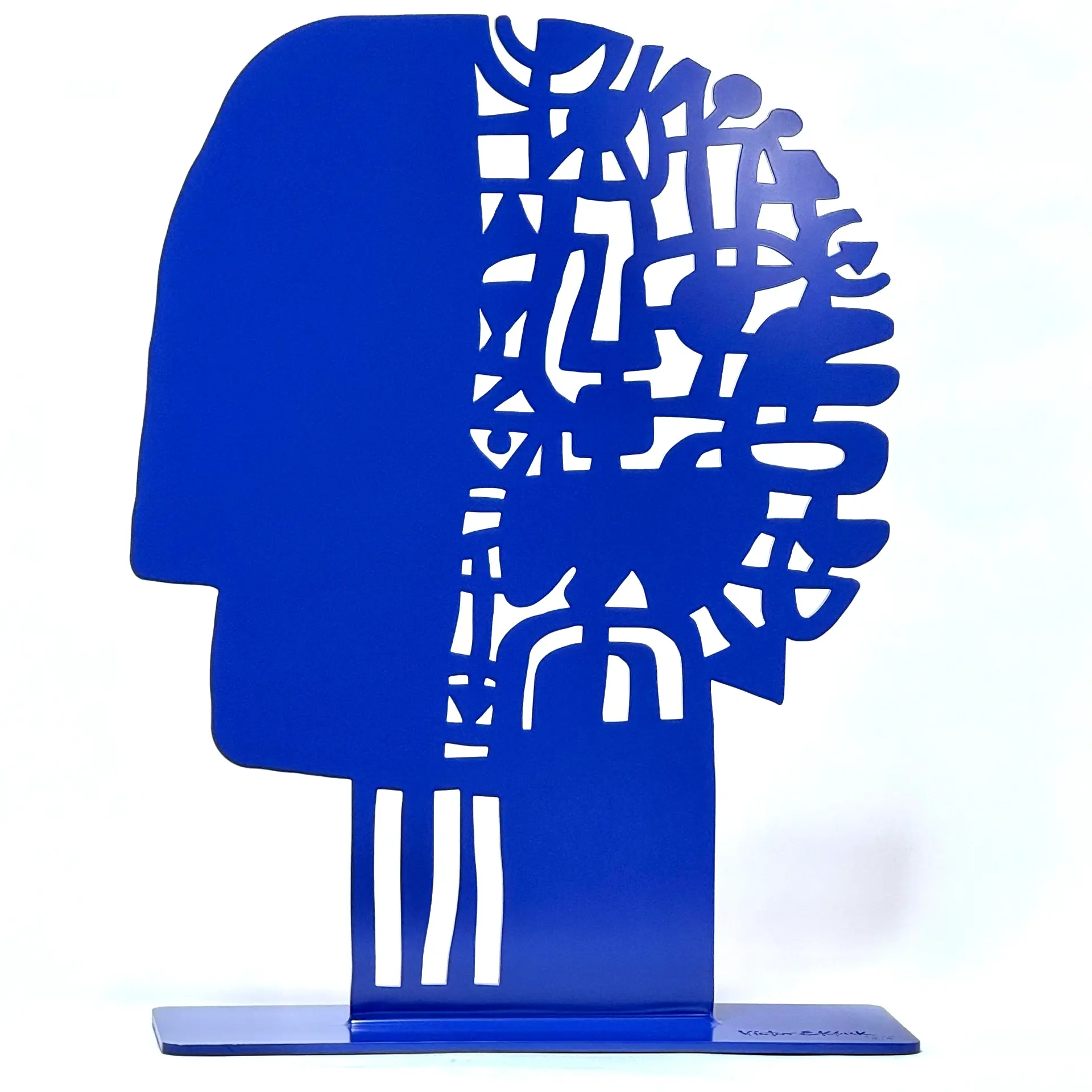 The Wise One, c.2024,
Painted Aluminum,
H: 36 x W. 26.809
Edition of 10