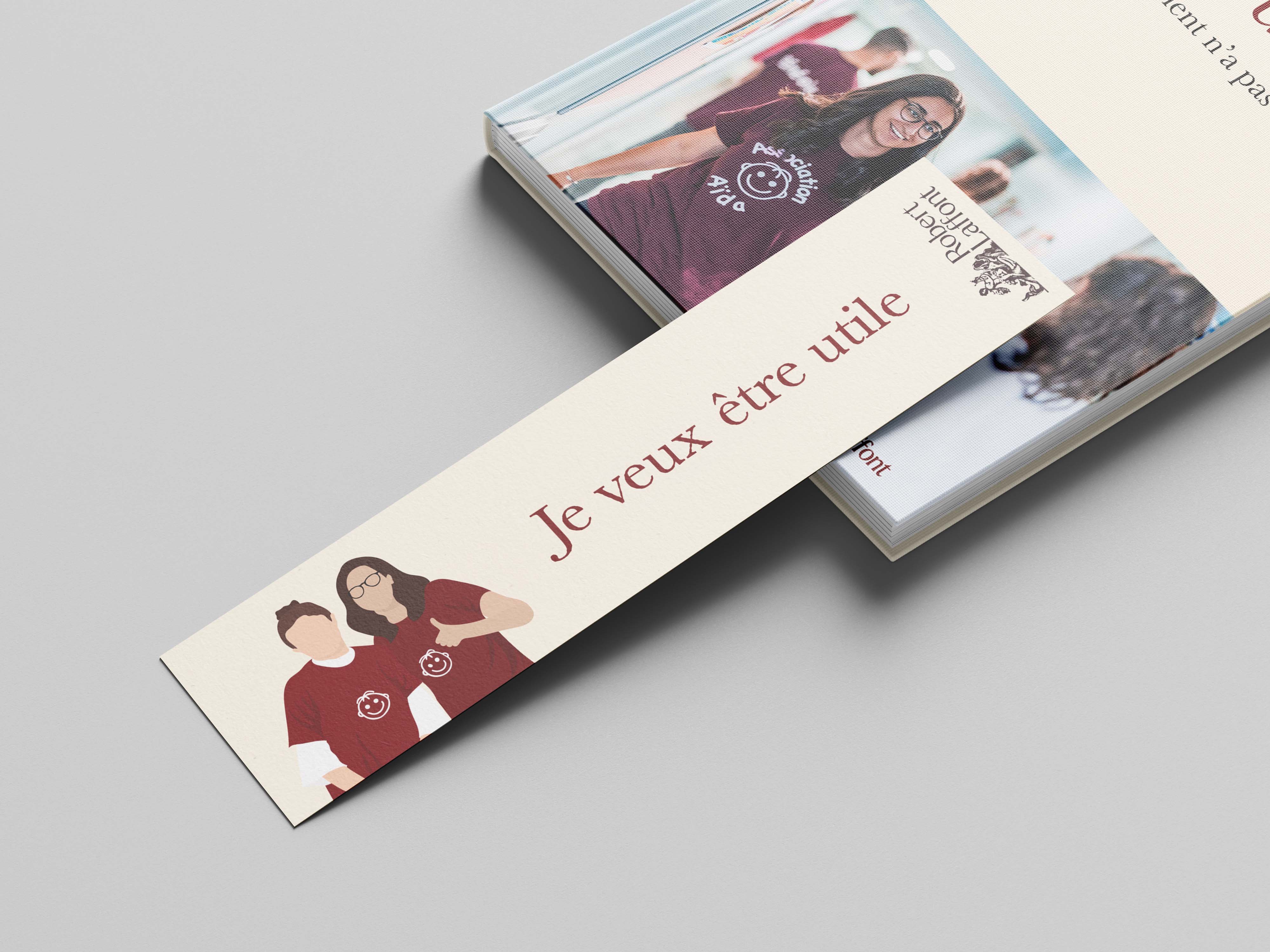 Marque page_Association Aïda_Graphisme Tess Foucher