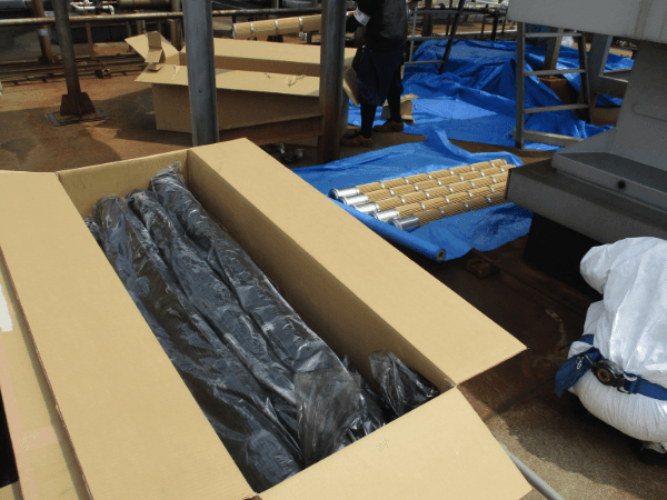 ビニール袋に収納されているのでクリーンな状態で保管可能