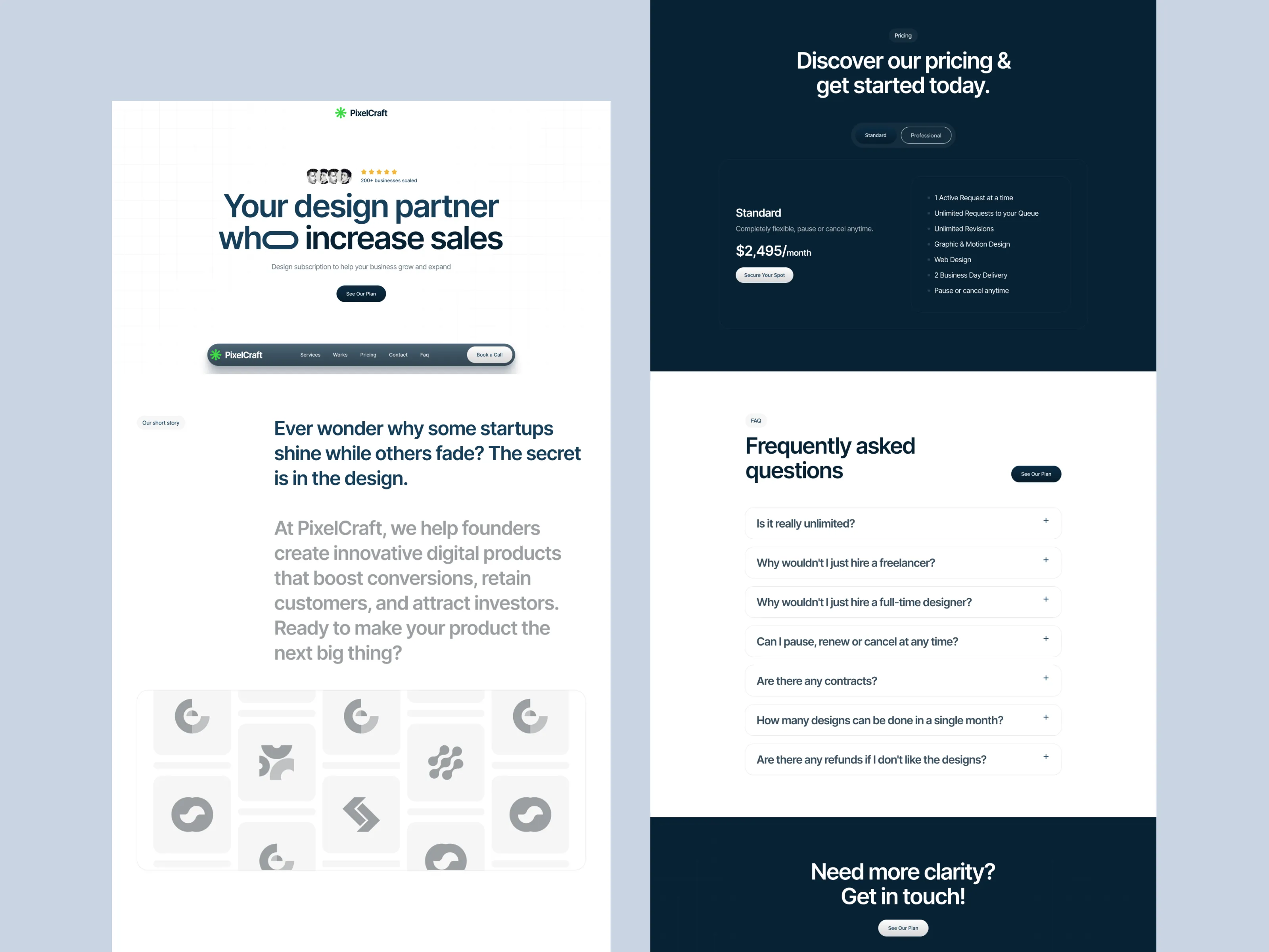 Agency Framer Templates