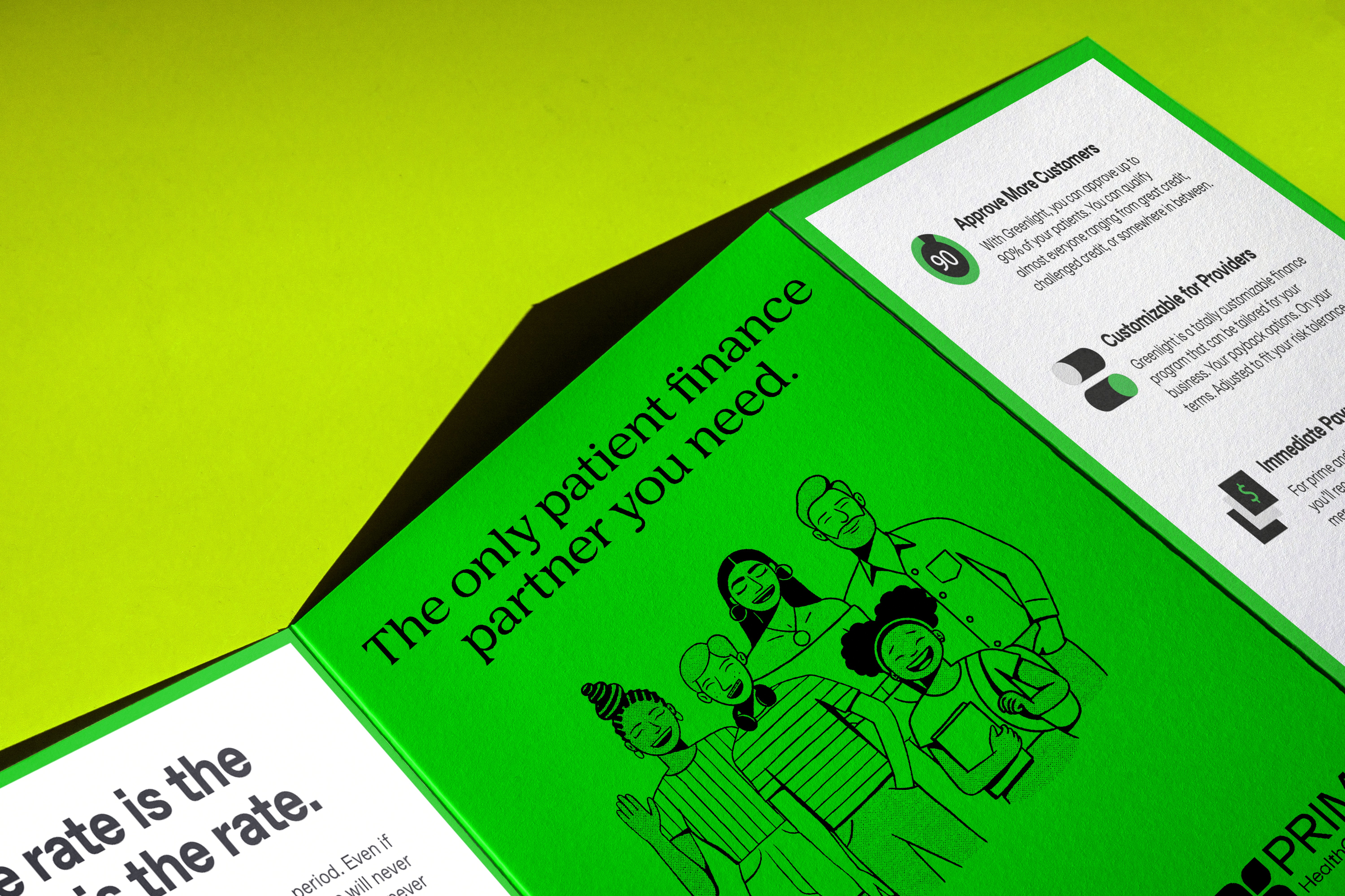 prima health brochure design
