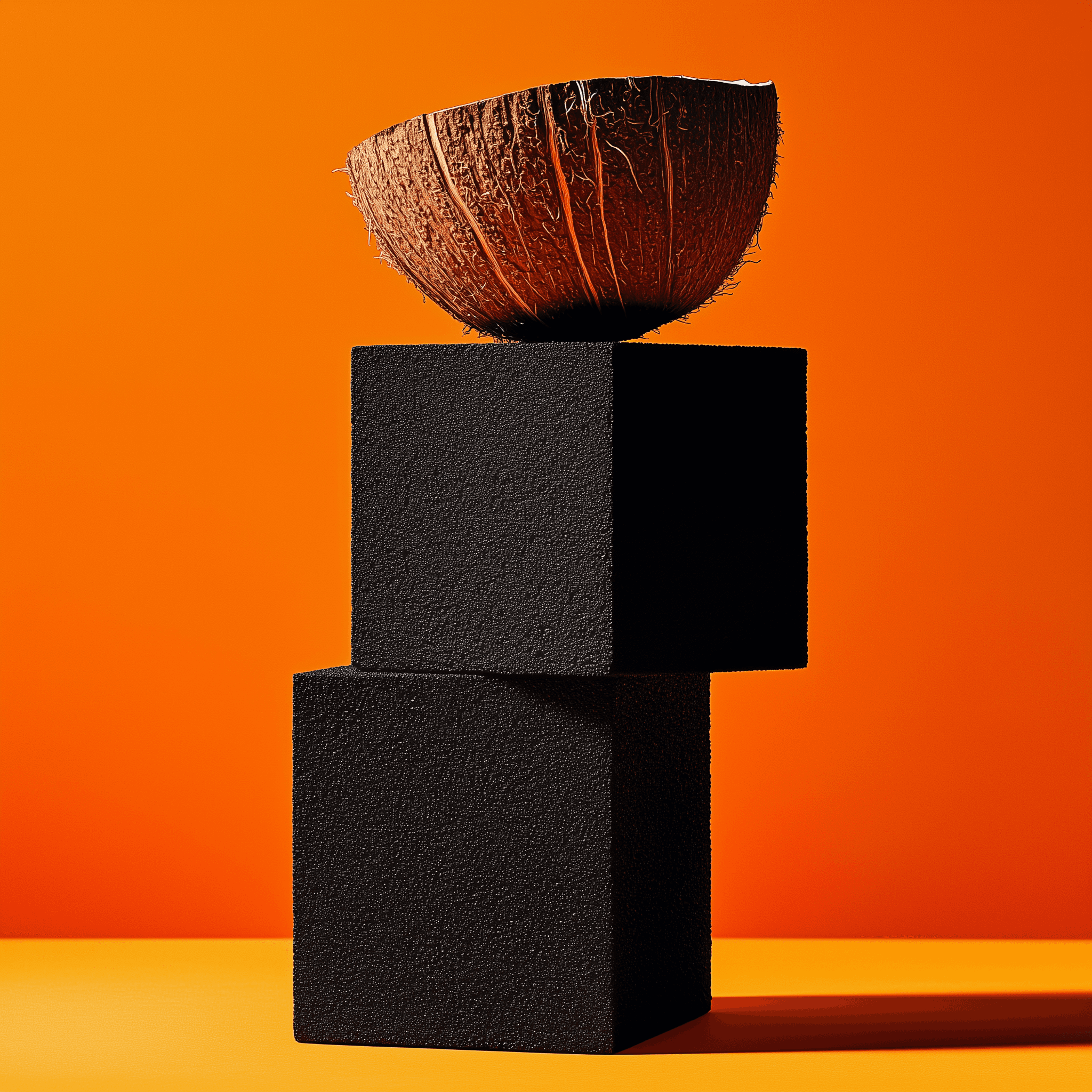 gcc coconut charcoal cubes made in indonesia