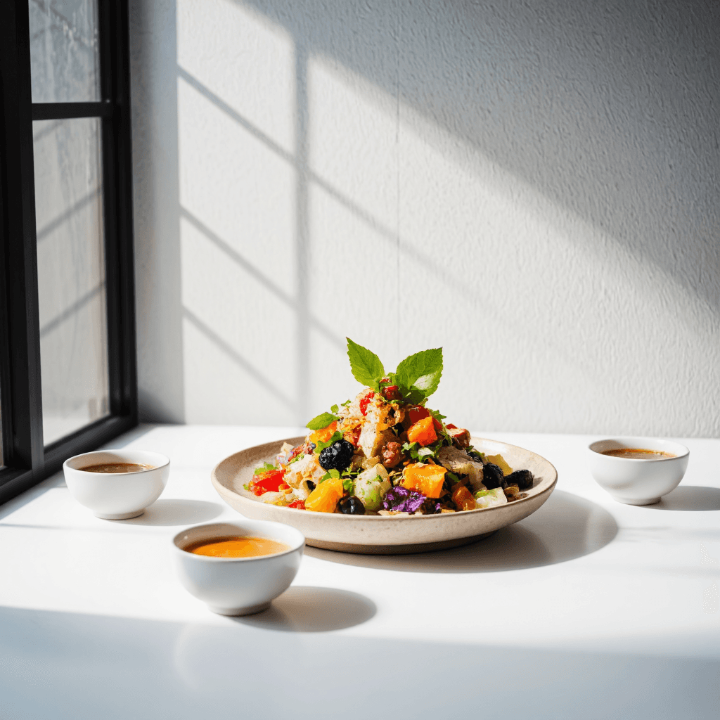 product photography of food