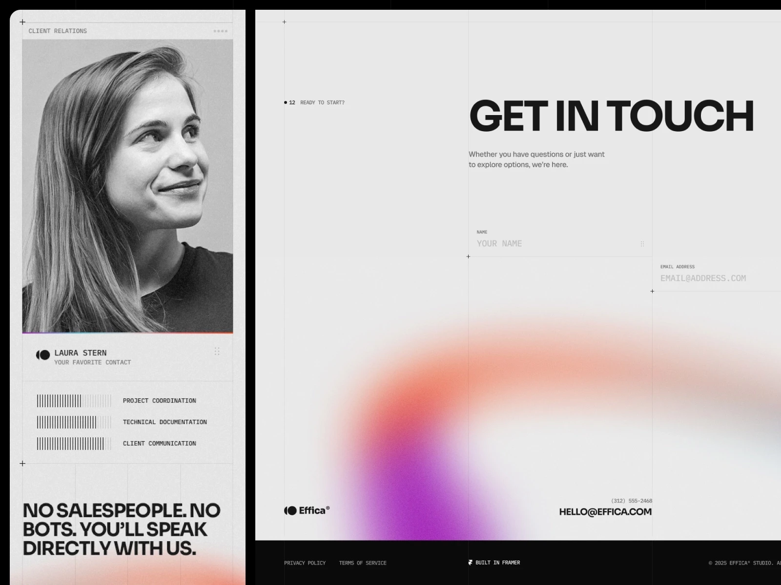 Effica — Smart Agency Website Template Showcase Image 4