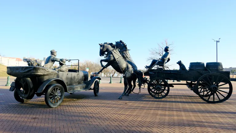 A closing image from the production