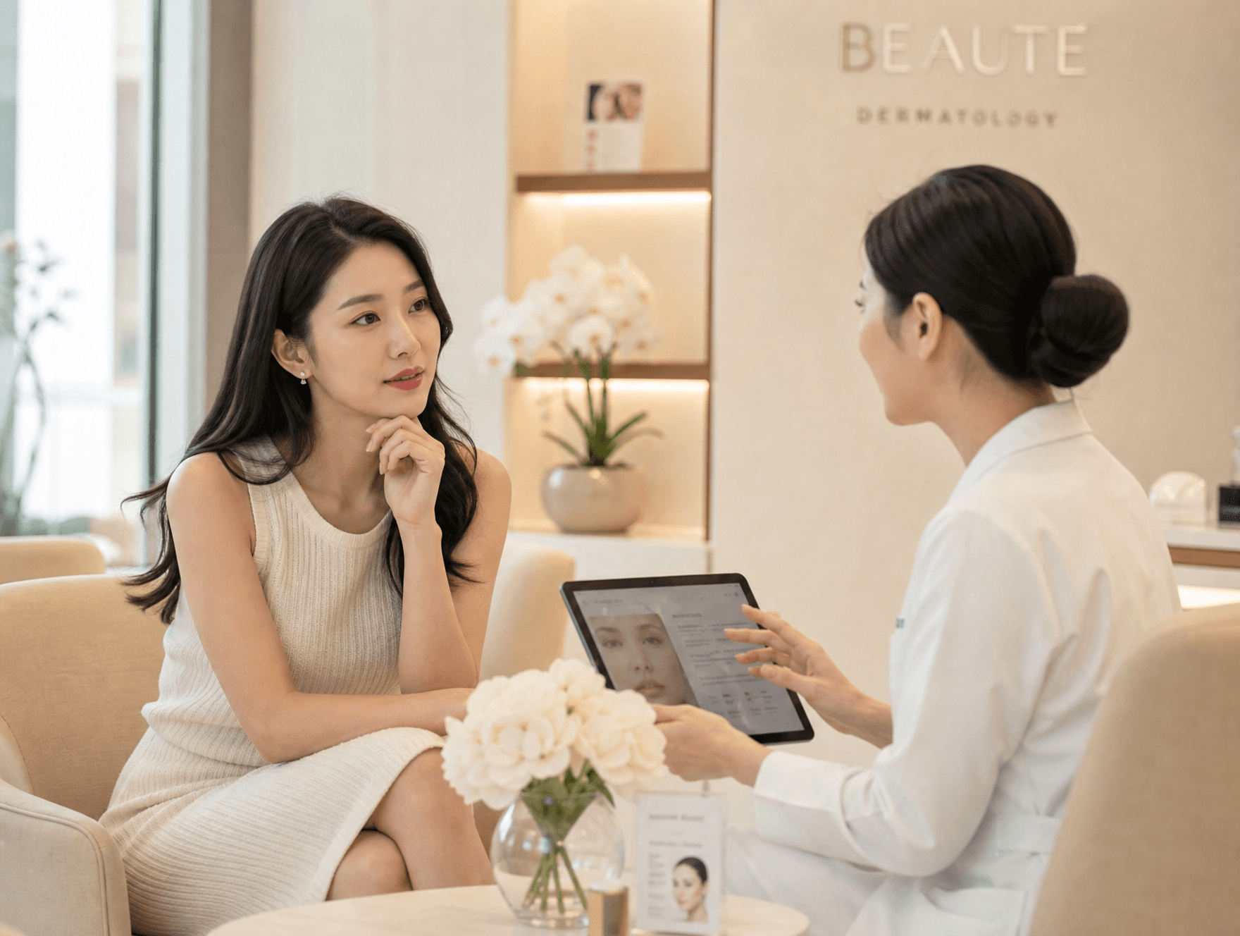 脫毛療程流程｜膚況評估 清潔準備 AI 光照 降溫舒緩