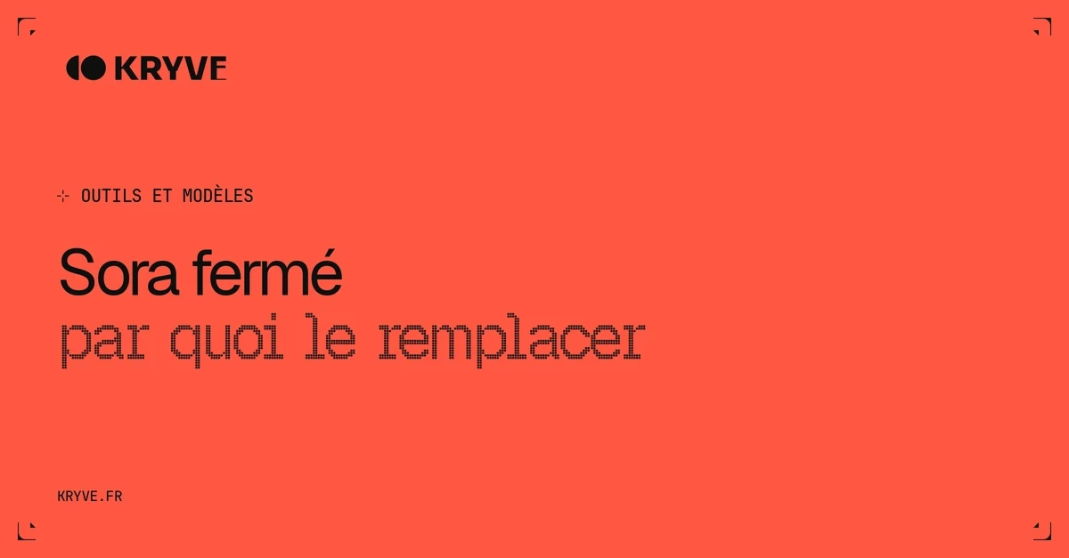 Sora fermé : couverture Kryve, catégorie Outils et modèles