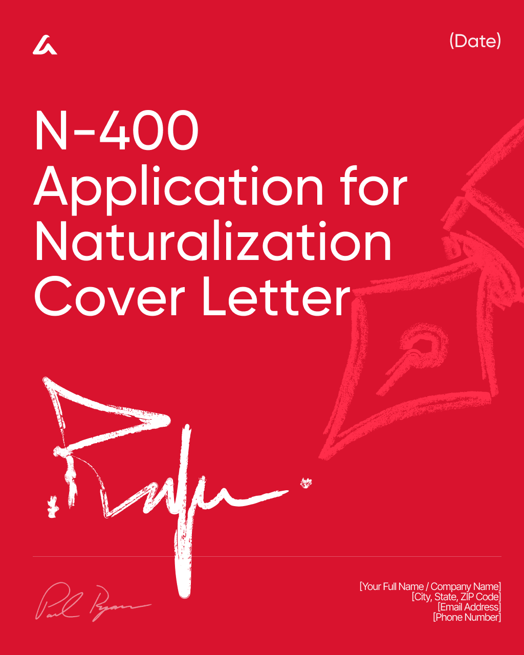 N-400 Application for Naturalization Cover Letter