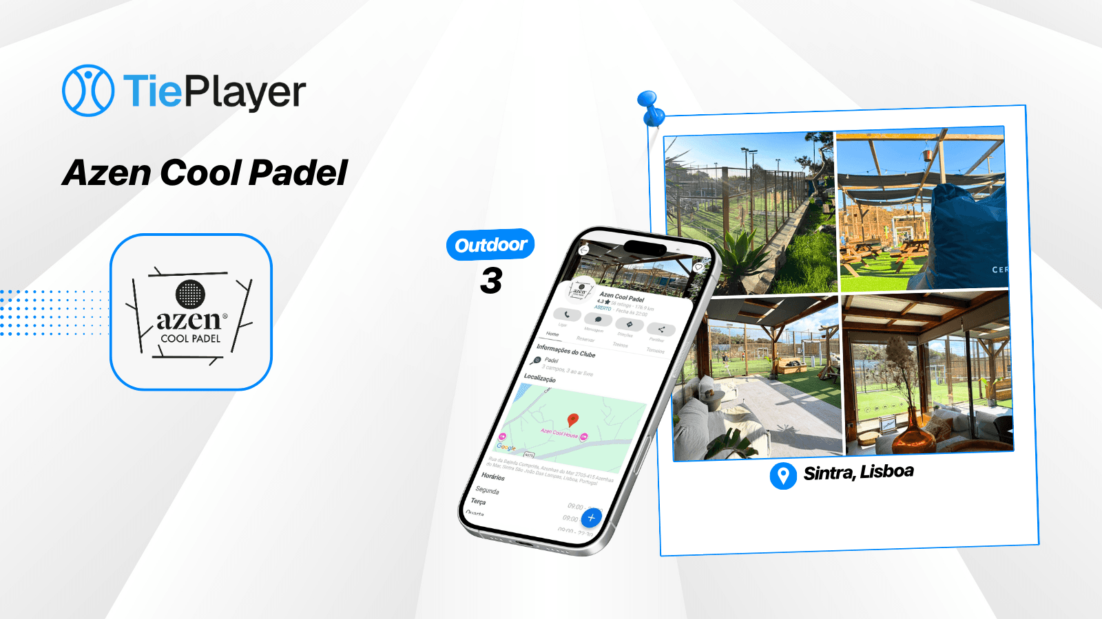 Book a padel court at Azen Cool Padel