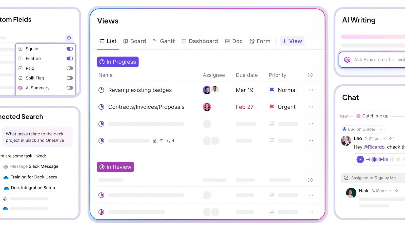 ClickUp's ambitious all-in-one productivity platform