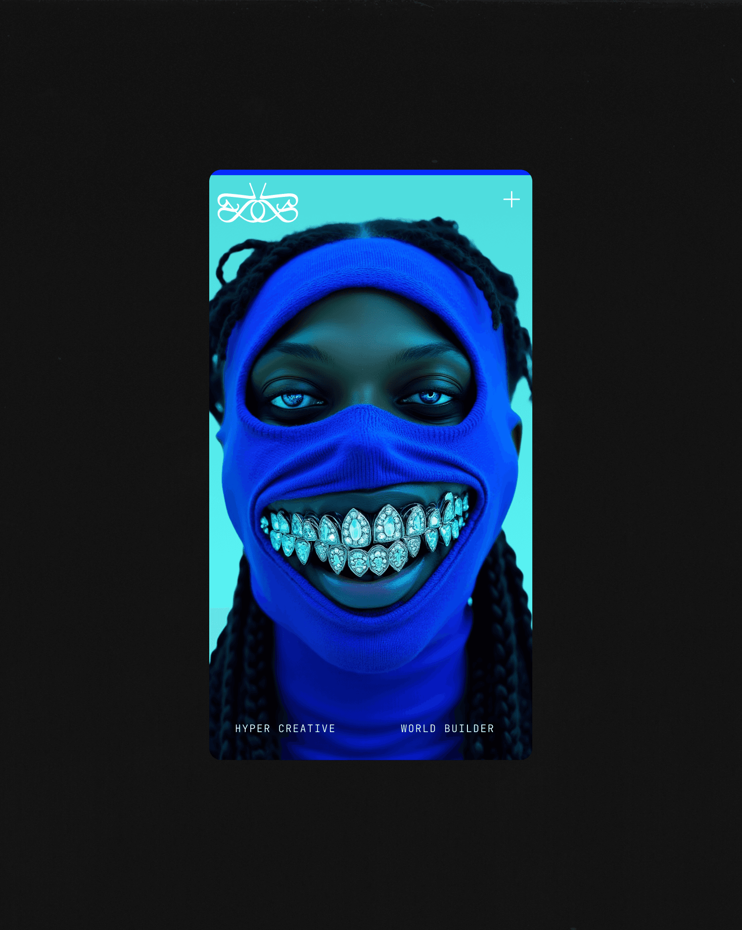 Streetside billboard with flyposters of the Batch.Works brand and illustrations