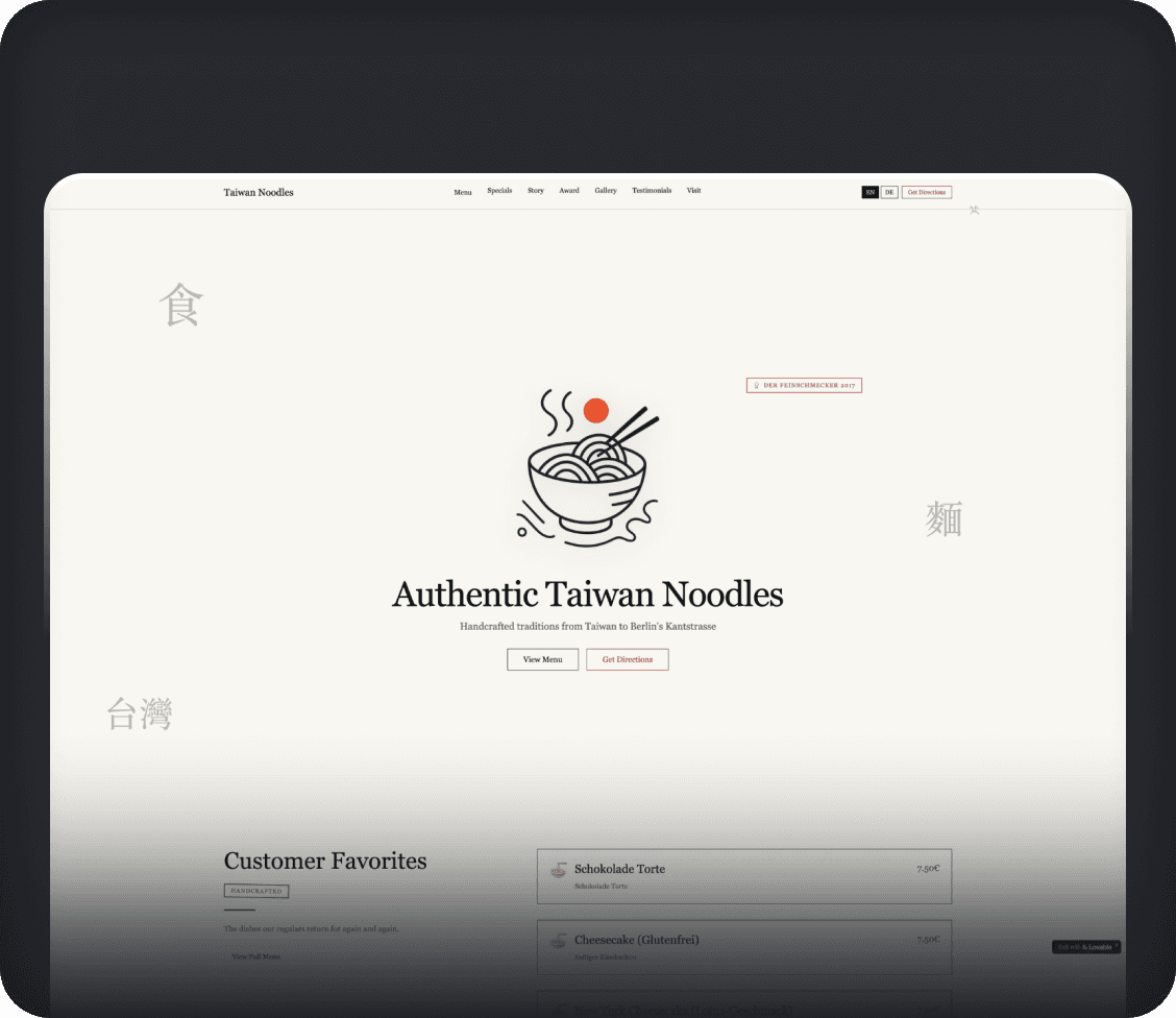 speaker with a half white half green background