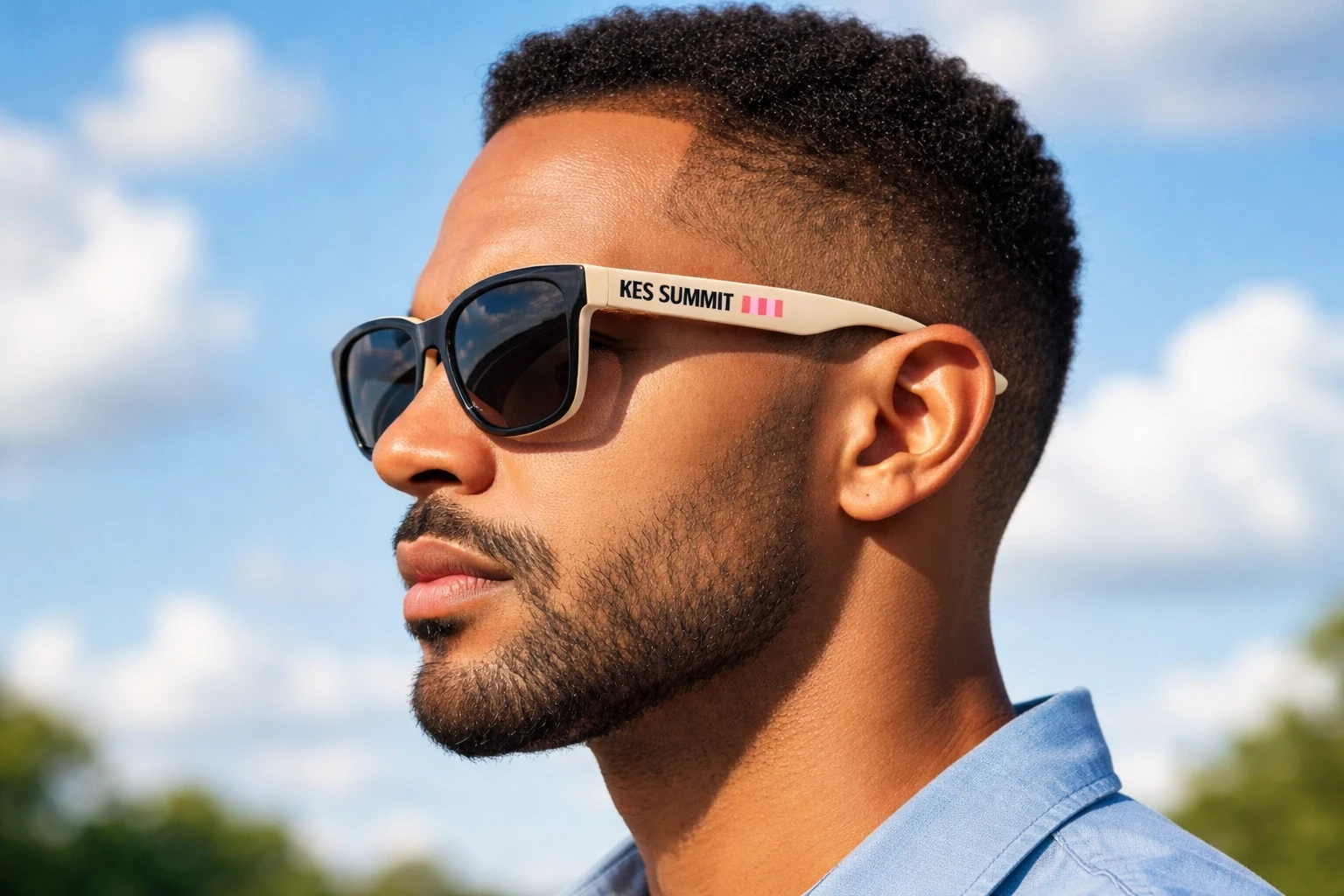 recepcionistas na entrada do evento