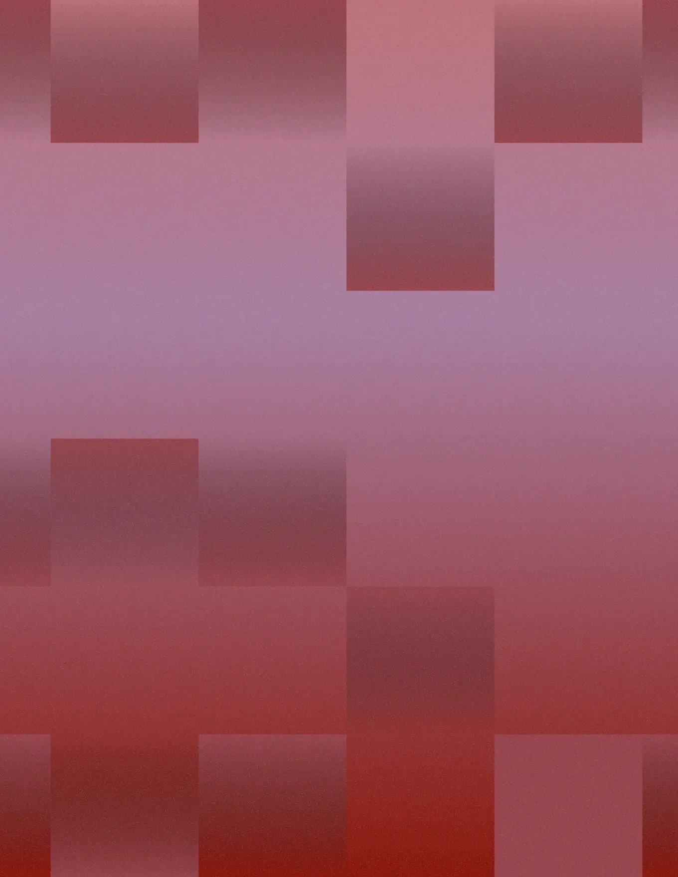 Pink background with squares for artwork list