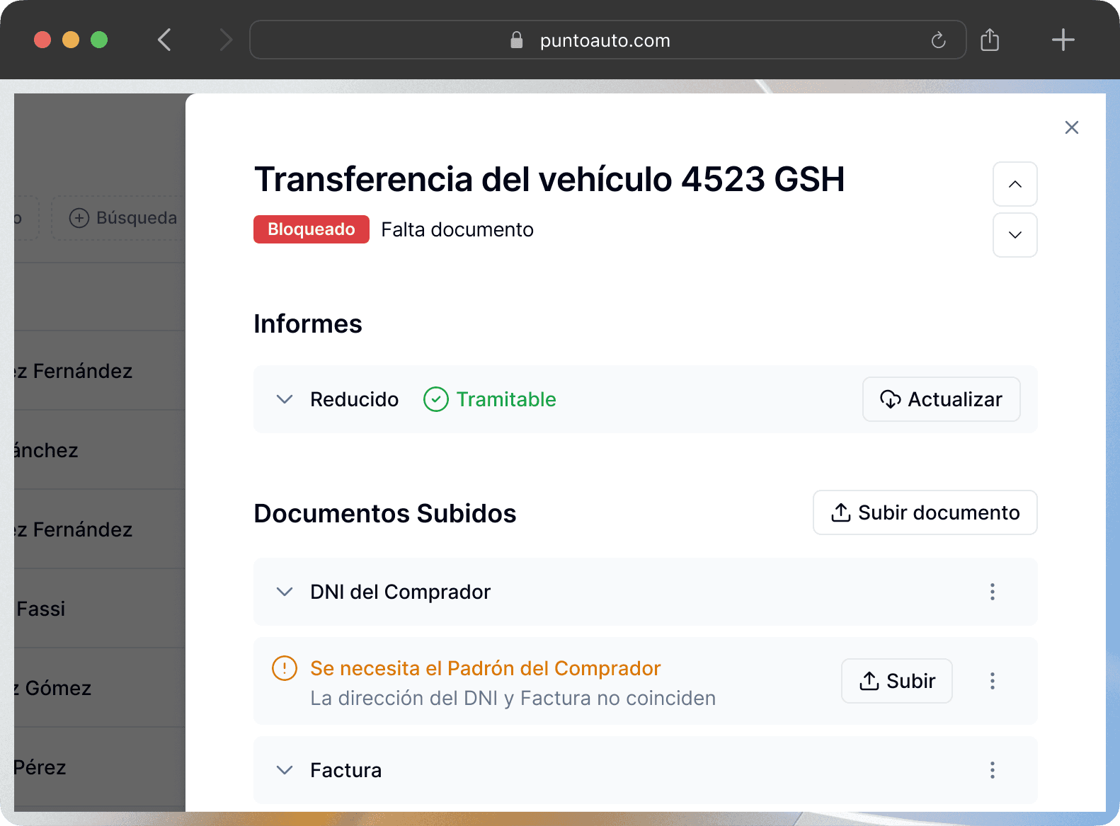 Screenshot of Notion template shopping list
