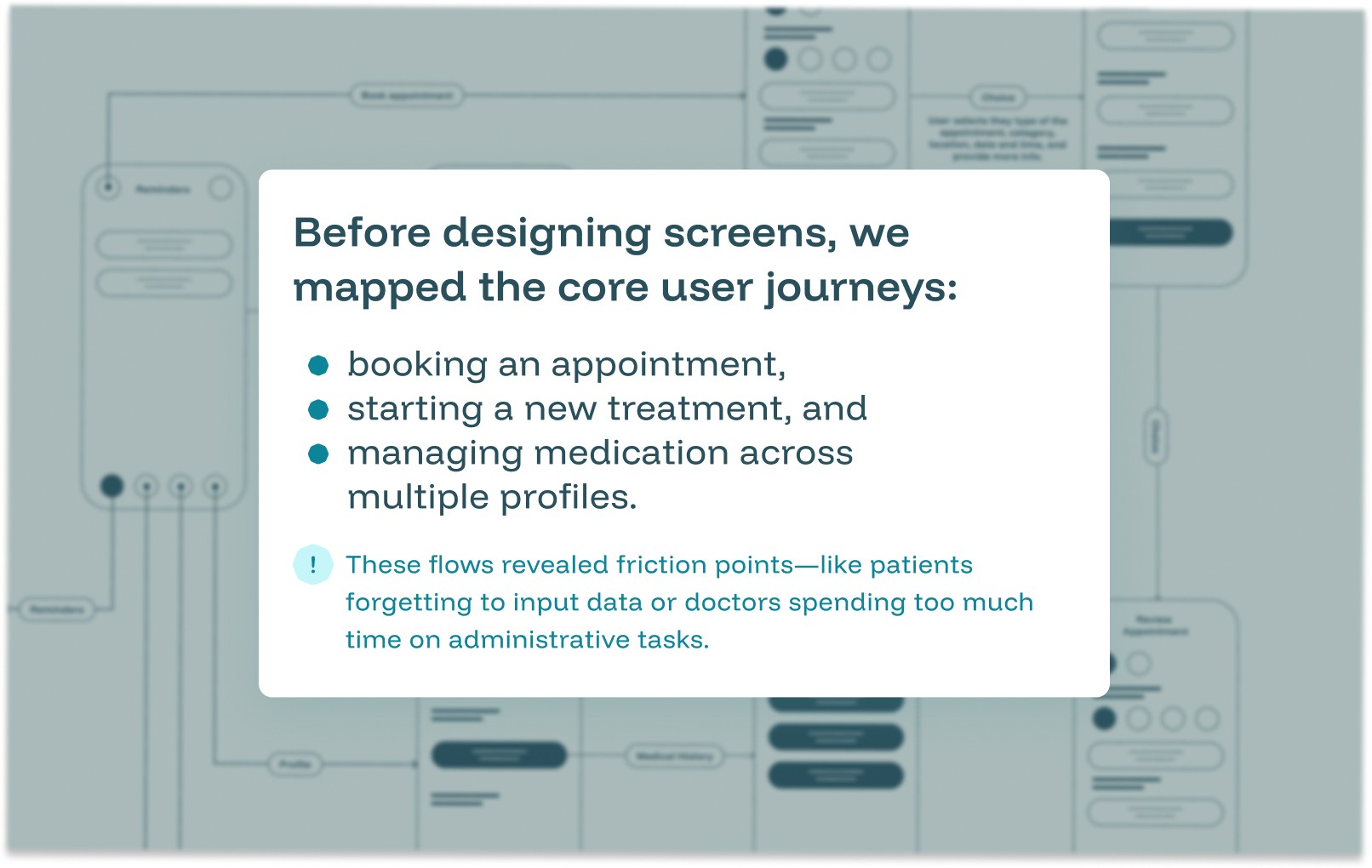 Navbar for a medical app