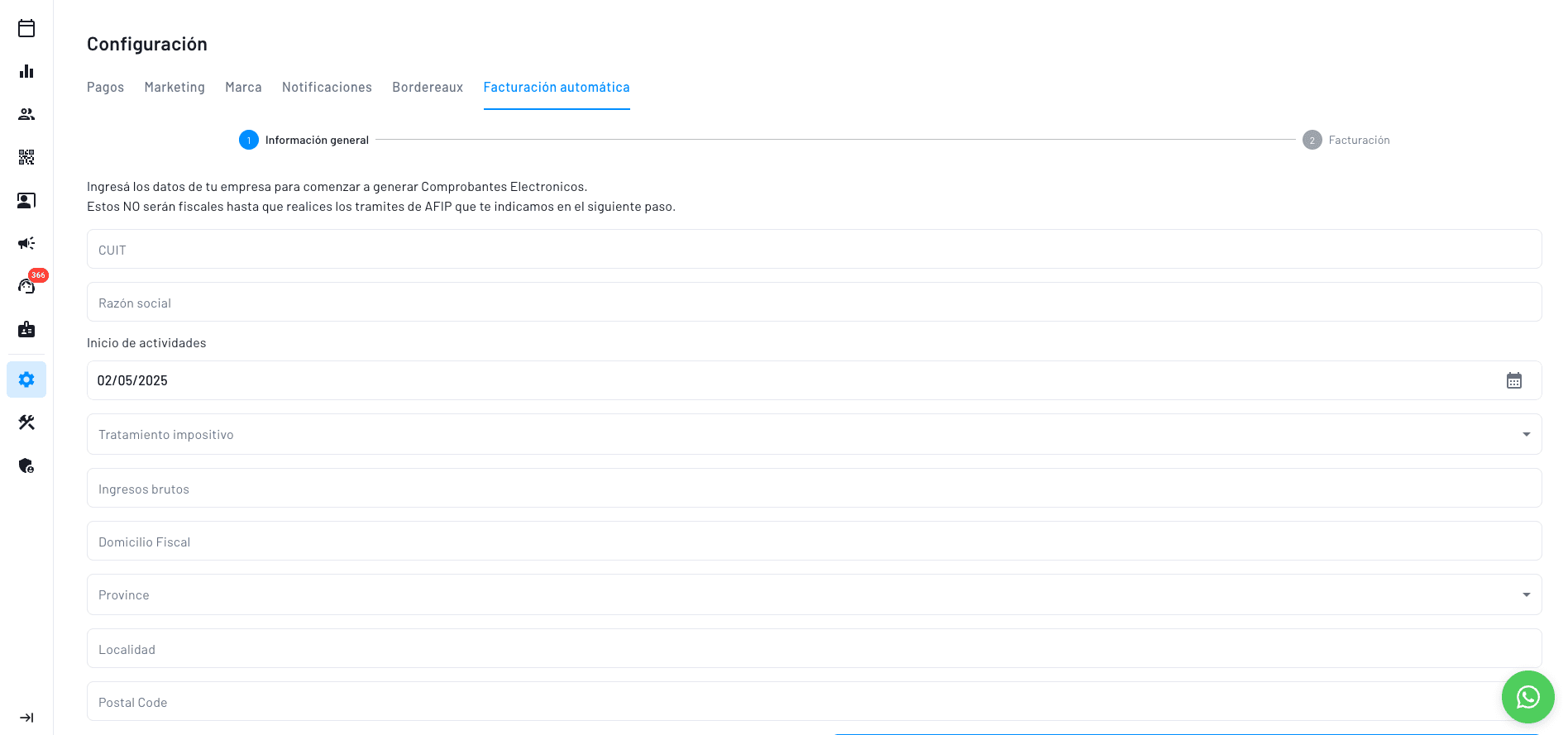 Facturación automatizada con AFIP