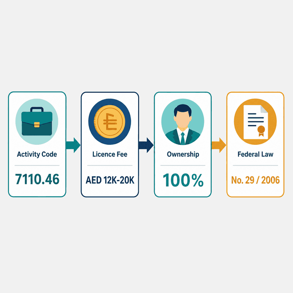 Infographic: Start a People Of Determination Universal Accessibility Consultant Business in Dubai