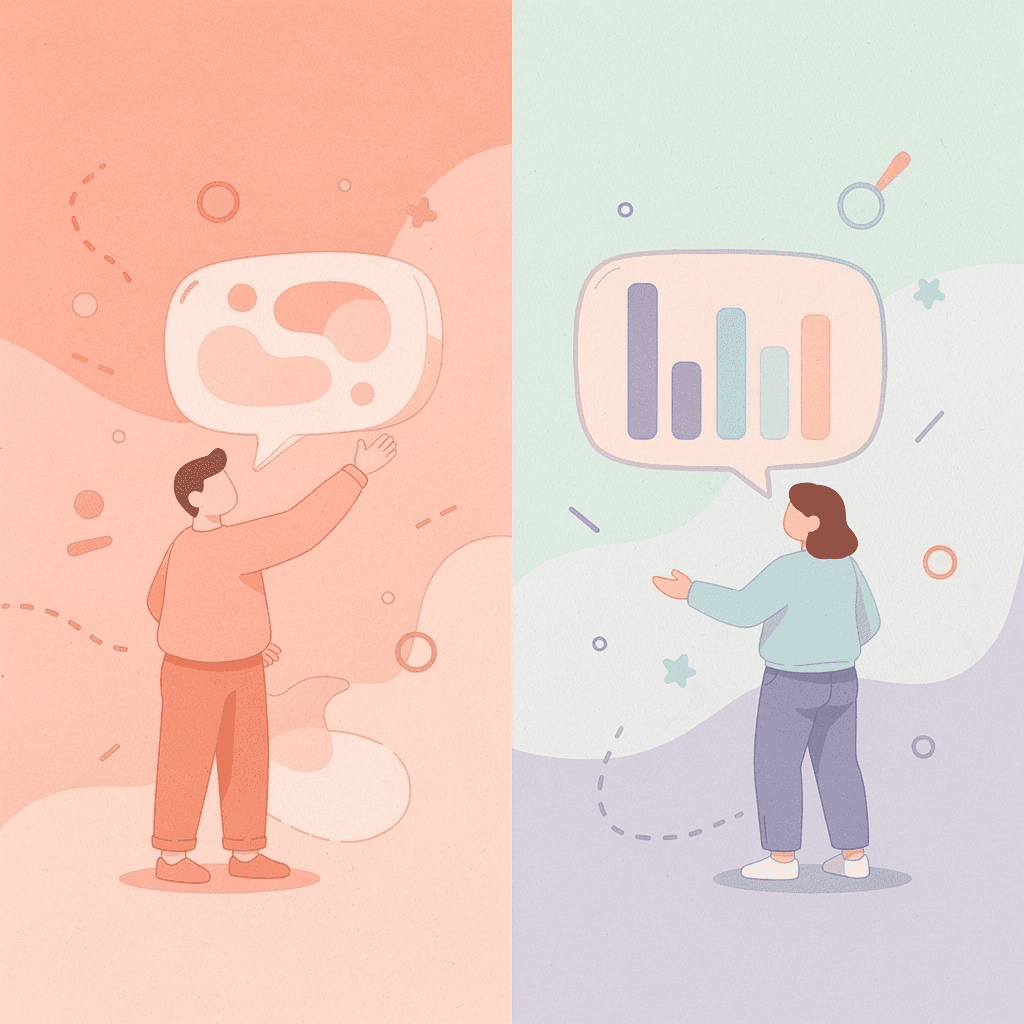 Split scene showing student expectations versus reality in SAT prep classes